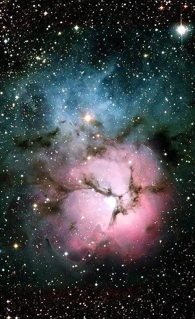 trifid nebula, messier 20, ngc 6514, emission fog, reflection fog, constellation sagittarius, galaxy, starry sky, space, universe, night sky, heaven, astronautics, nasa, space travel, galaxy, galaxy, galaxy, galaxy, space, space, space, space, space, universe